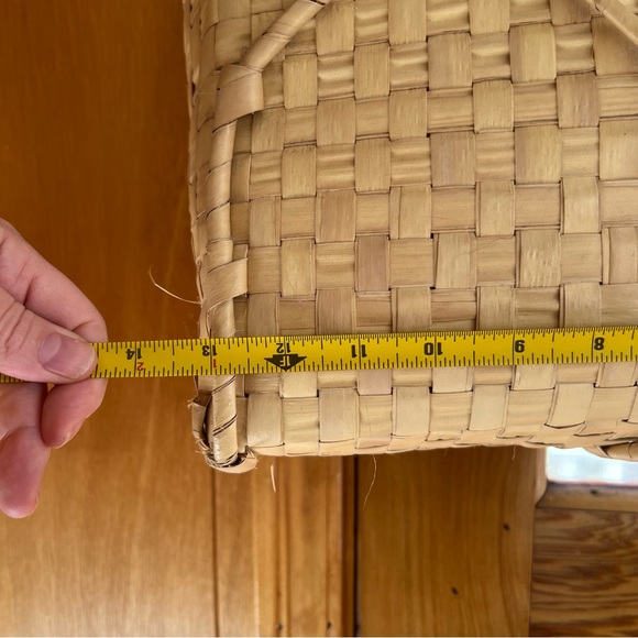 Vintage Cuba Straw Beach Tote - Picture 6 of 13